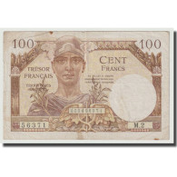 France, 100 Francs, 1955-1963 Treasury, Undated (1955), TB+, KM:M11a - 1955-1963 Staatskasse (Trésor Public)