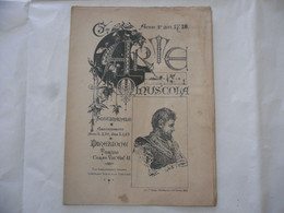 ARTE MINUSCOLA LEZIONE DI DISEGNO ARTE MODA ARALDICA LIBERTY SCRITTURA 1896-22 - Libri Antichi