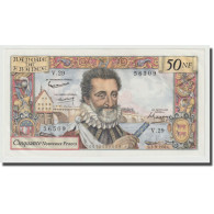 France, 50 Nouveaux Francs, Henri IV, 1959, 1959-09-03, SPL, Fayette:58.3 - 50 NF 1959-1961 ''Henri IV''