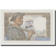 France, 10 Francs, Mineur, 1941, 1941-10-09, SPL, Fayette:8.2, KM:99a - 10 F 1941-1949 ''Mineur''