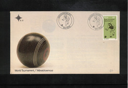 South Africa 1976 World Bowling Tournament Interesting Letter - Petanca