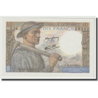 France, 10 Francs, Mineur, 1946, 1946-09-26, NEUF, Fayette:8.15, KM:99a - 10 F 1941-1949 ''Mineur''