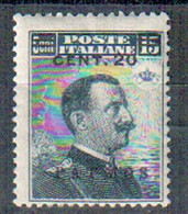 EGEO PATMO 1916 20 C. SU 15 C.  ** MNH - Egée (Patmo)