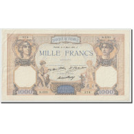 France, 1000 Francs, Minerve Et Hercule, 1931, 1931-03-05, TTB, Fayette:37.6 - 1 000 F 1945-1950 ''Minerve Et Hercule''