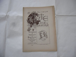 ARTE MINUSCOLA LEZIONE DI DISEGNO ARTE MODA ARALDICA LIBERTY SCRITTURA 1897-36 - Libri Antichi