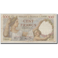 France, 100 Francs, Sully, 1941, 1941-09-04, TB, Fayette:26.57, KM:94 - 100 F 1939-1942 ''Sully''