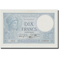 France, 10 Francs, Minerve, 1941, 1941-06-19, NEUF, Fayette:7.29, KM:84 - 10 F 1916-1942 ''Minerve''