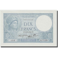 France, 10 Francs, Minerve, 1940, 1940-10-10, NEUF, Fayette:7.16, KM:84 - 10 F 1916-1942 ''Minerve''