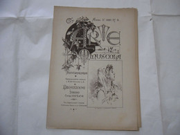 ARTE MINUSCOLA LEZIONE DI DISEGNO ARTE MODA ARALDICA LIBERTY SCRITTURA 1897-66 - Libri Antichi