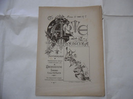 ARTE MINUSCOLA LEZIONE DI DISEGNO ARTE MODA ARALDICA LIBERTY SCRITTURA 1897-67 - Libri Antichi