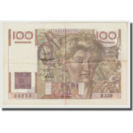 France, 100 Francs, Jeune Paysan, 1953, 1953-10-01, SUP, Fayette:28b.3, KM:128e - 100 F 1945-1954 ''Jeune Paysan''
