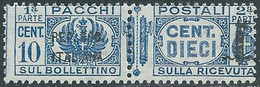 1944 RSI PACCHI POSTALI 10 CENT MNH ** - RB12 - Postal Parcels