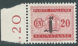 1944 RSI SEGNATASSE 20 CENT MNH ** - RB3-5 - Taxe