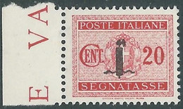 1944 RSI SEGNATASSE 20 CENT MNH ** - RB3-4 - Segnatasse