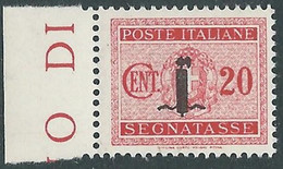 1944 RSI SEGNATASSE 20 CENT MNH ** - RB3-2 - Postage Due
