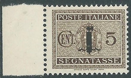 1944 RSI SEGNATASSE 5 CENT MNH ** - RB3-6 - Strafport