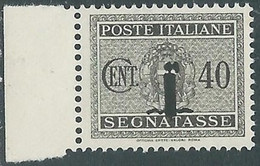 1944 RSI SEGNATASSE 40 CENT MNH ** - RB2-4 - Segnatasse
