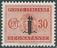 1944 RSI SEGNATASSE 30 CENT MNH ** - RB2-7 - Postage Due