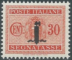 1944 RSI SEGNATASSE 30 CENT MNH ** - RB2-5 - Postage Due