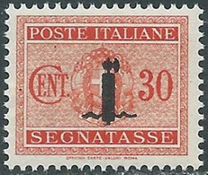 1944 RSI SEGNATASSE 30 CENT MNH ** - RB2-2 - Postage Due