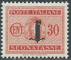 1944 RSI SEGNATASSE 30 CENT MNH ** - RB3-10 - Postage Due