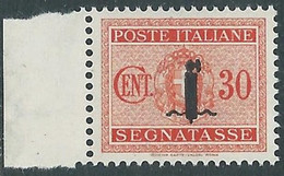 1944 RSI SEGNATASSE 30 CENT MNH ** - RB3-6 - Segnatasse