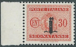 1944 RSI SEGNATASSE 30 CENT MNH ** - RB3-4 - Portomarken