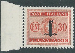 1944 RSI SEGNATASSE 30 CENT MNH ** - RB3-2 - Segnatasse