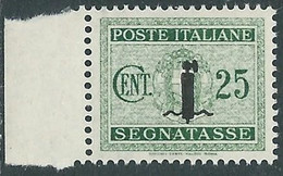 1944 RSI SEGNATASSE 25 CENT MNH ** - RB2-5 - Portomarken