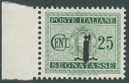 1944 RSI SEGNATASSE 25 CENT MNH ** - RB2-4 - Postage Due