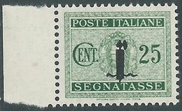 1944 RSI SEGNATASSE 25 CENT MNH ** - RB2-3 - Taxe