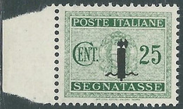 1944 RSI SEGNATASSE 25 CENT MNH ** - RB2-2 - Postage Due