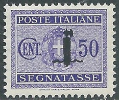 1944 RSI SEGNATASSE 50 CENT MNH ** - RB3-10 - Segnatasse