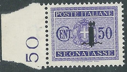 1944 RSI SEGNATASSE 50 CENT MNH ** - RB3-8 - Taxe