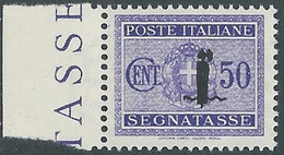 1944 RSI SEGNATASSE 50 CENT MNH ** - RB3-7 - Postage Due