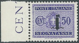 1944 RSI SEGNATASSE 50 CENT MNH ** - RB3-6 - Impuestos