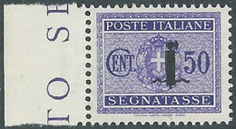 1944 RSI SEGNATASSE 50 CENT MNH ** - RB3-5 - Strafport