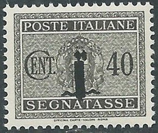 1944 RSI SEGNATASSE 40 CENT MNH ** - RB3-7 - Postage Due
