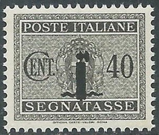 1944 RSI SEGNATASSE 40 CENT MNH ** - RB3-6 - Postage Due