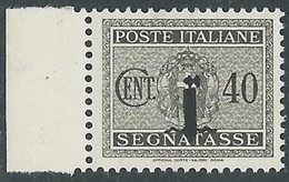 1944 RSI SEGNATASSE 40 CENT MNH ** - RB3-4 - Taxe