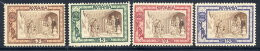 ROMANIA 1907 Winter Relief Set Of 4, MH / *.  Michel 208-11 - Unused Stamps