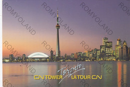 CARTOLINA  TORONTO ,CANADA,CN TOWER, VIAGGIATA 1996 - Unclassified