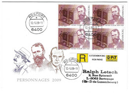 Luxembourg 2009 Henri Tudor Inventeur Ingenieur ¦ Inventor ¦ Erfinder - Storia Postale