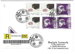 Luxembourg 2009 Johannes Gutenberg Impression Internet ¦ Printing ¦ Druck - Storia Postale