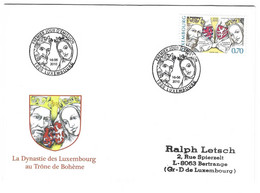 Luxembourg 2010 Jean Aveugle Boheme ¦  ¦ Johann Blinde Böhmen - Storia Postale