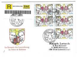 Luxembourg 2010 Jean Aveugle Boheme ¦  ¦ Johann Blinde Böhmen - Storia Postale