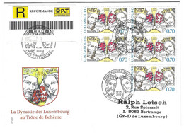 Luxembourg 2010 Jean Aveugle Boheme ¦  ¦ Johann Blinde Böhmen - Storia Postale