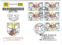 Luxembourg 2010 Jean Aveugle Boheme ¦  ¦ Johann Blinde Böhmen - Storia Postale