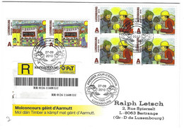 Luxembourg 2010 Pauvreté Exclusion ¦ Poverty ¦ Armut Ausgrenzung - Storia Postale