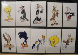 SERIE COMPLETA 10 ADESIVI LOONEY TUNES - KINDER FERRERO - Cartoons